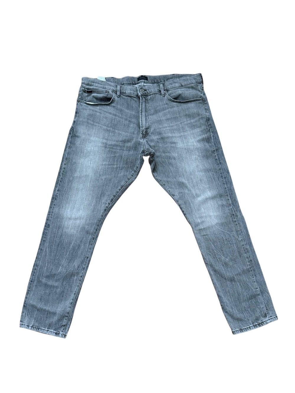 Polo Ralph Lauren Sullivan Slim Jeans Mens 40x32 Gray Denim Stretch Straight Leg